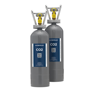 CO2 flasker - 2 kg (2 stk)